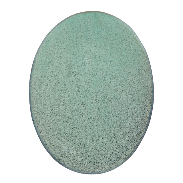 Mervyn Gers Large Oval Plate, 32cm - Churchaven top down view