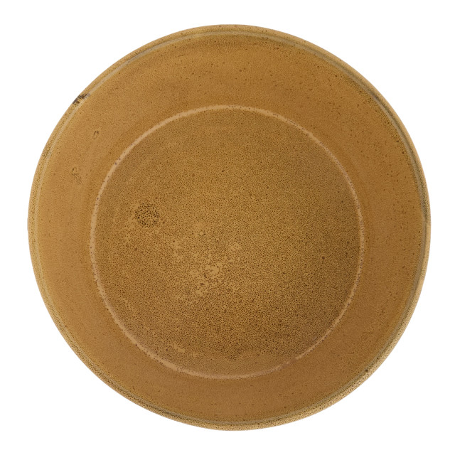Mervyn Gers Glazed Stoneware WW Bowl, 22cm - Kalahari Top Down View