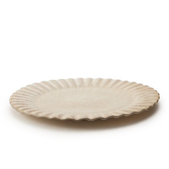 Mervyn Gers Paper Collection Glazed Stoneware Dinner Plate, 30cm - Ostrich