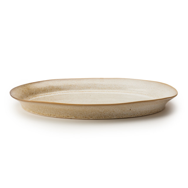 Mervyn Gers Oval Platter, 46cm - Ostrich