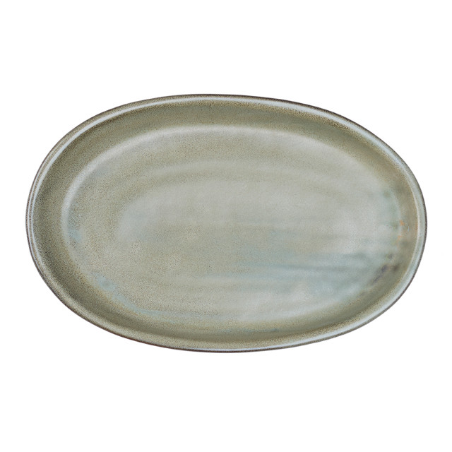 Mervyn Gers Glazed Stoneware Trout Platter, 25cm - Paternoster