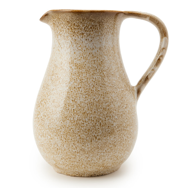 Mervyn Gers Glazed Stoneware Water Jug, 1.7L - Ostrich