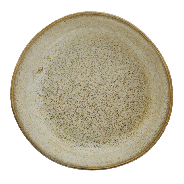 Mervyn Gers Oyster Bowl, 23cm - Ostrich top down view
