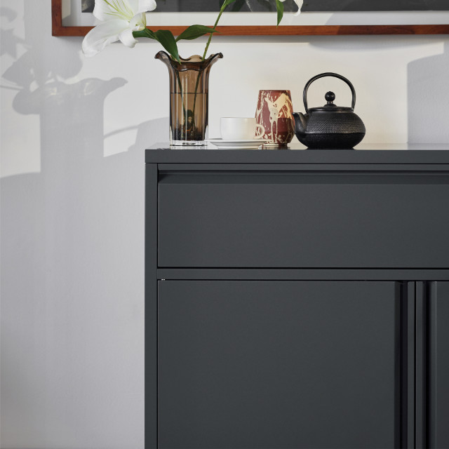 Popstrukt Bon Bon Buddy Sideboard - Dark Flint