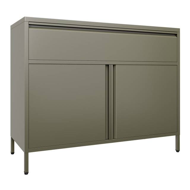 Popstrukt Bon Bon Buddy Sideboard - Moss Grey
