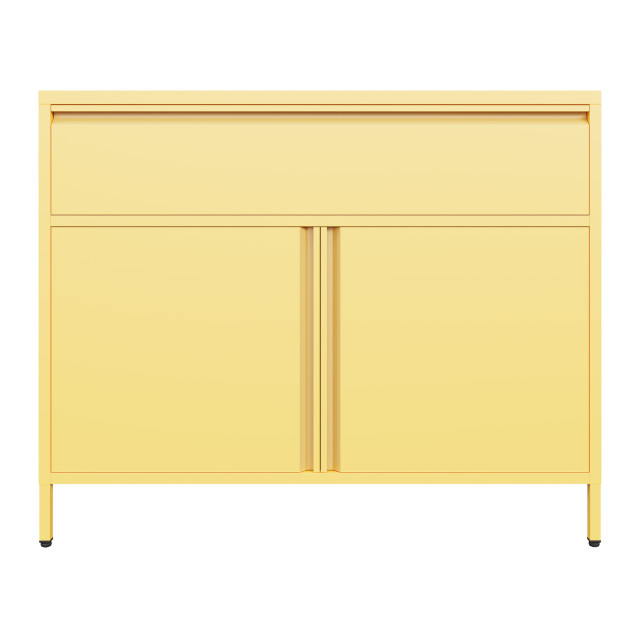 Popstrukt Bon Bon Buddy Sideboard - Butter Yellow
