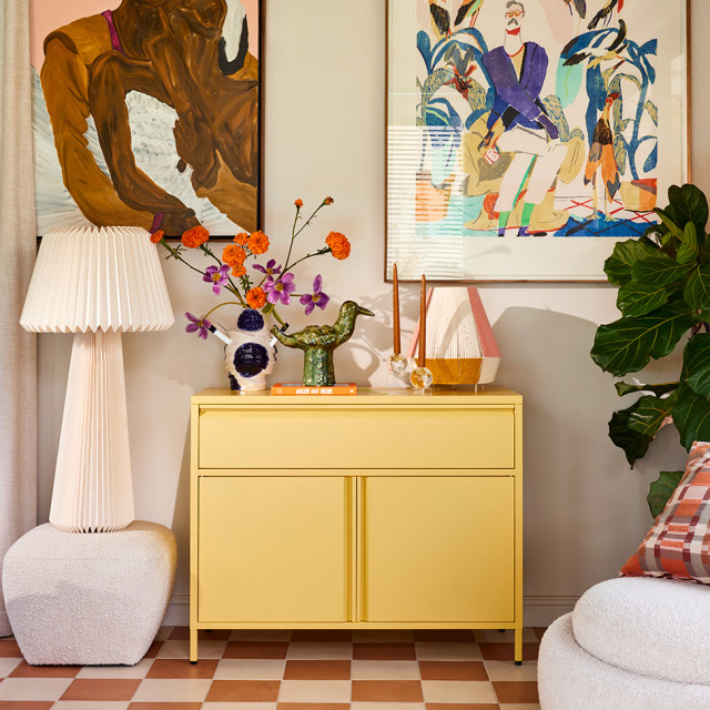 Popstrukt Bon Bon Buddy Sideboard - Butter Yellow