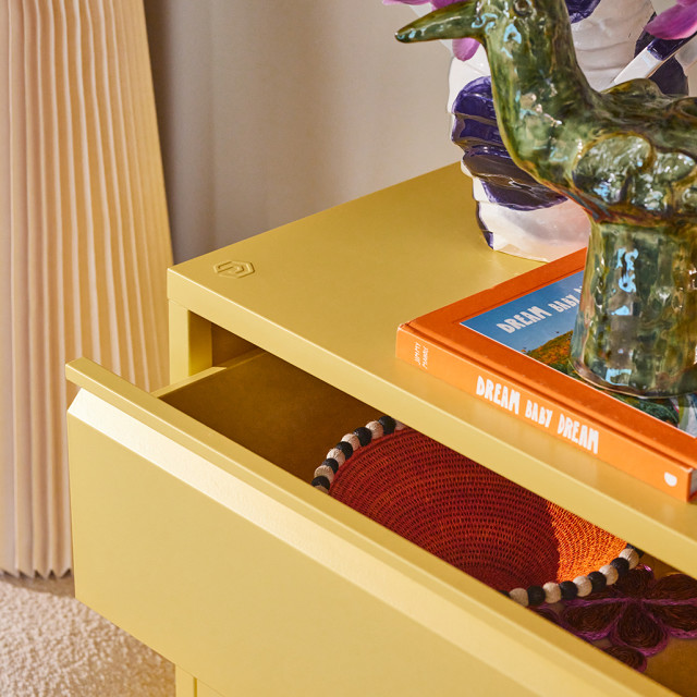 Popstrukt Bon Bon Buddy Sideboard - Butter Yellow