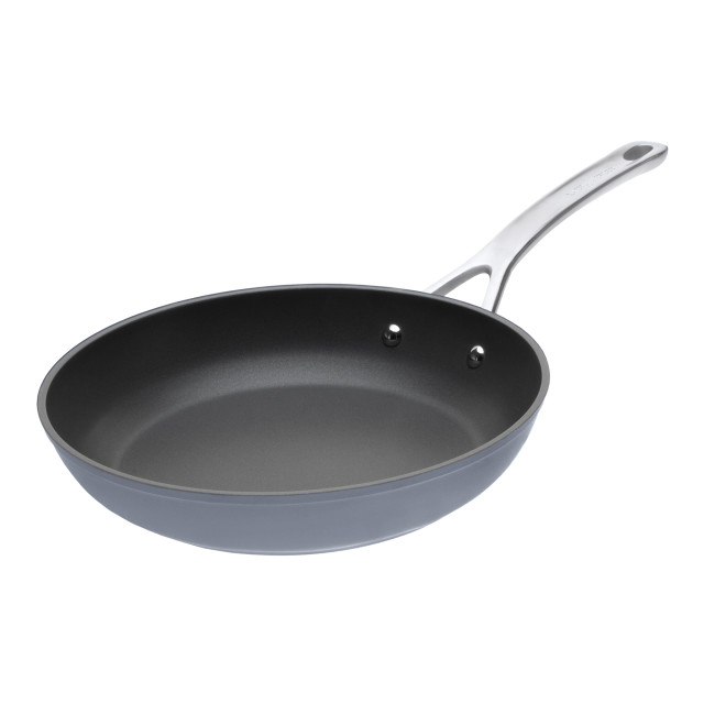 Laura Ashley Non-Stick Frying Pan, 28cm - Dark Slate