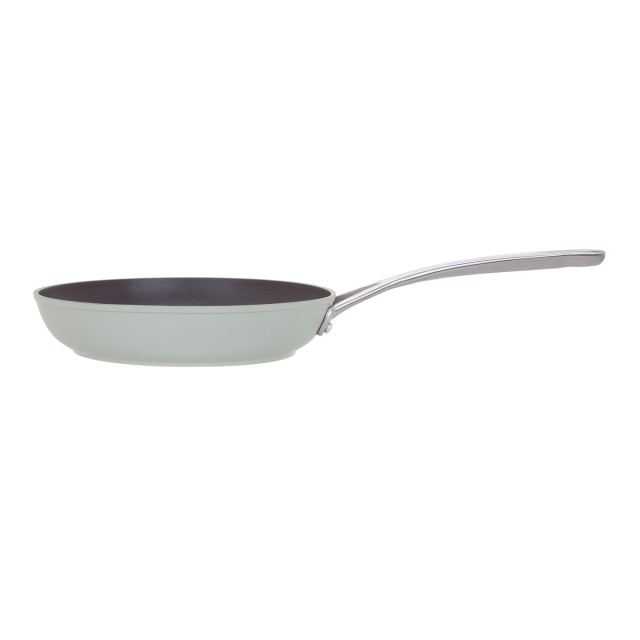 Laura Ashley Non-Stick Frying Pan, 28cm - Sage Leaf angle