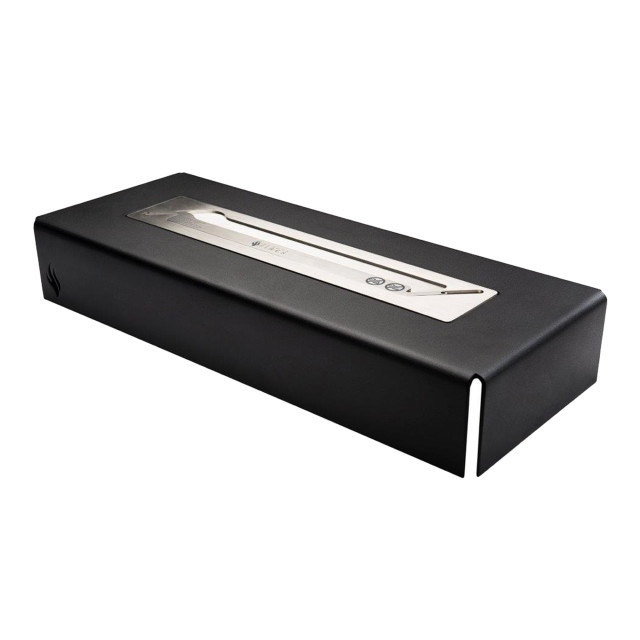 Signi Fires Fold 500 Slimline Biofuel Fireplace - Black angle