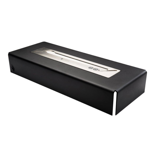 Signi Fires Fold 500 Slimline Biofuel Fireplace - Black angle