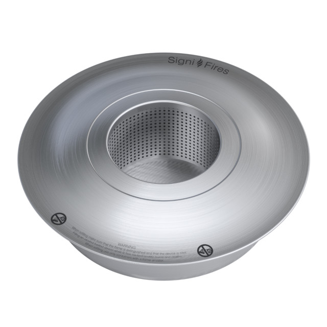 Signi Fires 600 Round Biofuel Fire Pit angle