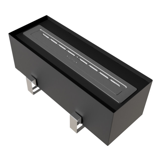 Signi Fires 900 Rectangular Biofuel Fire Pit with 10L BIO Ethanol angle