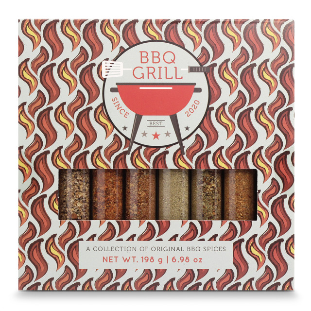 Eat Art BBQ Grill Rub and Seasonings, Set of 8