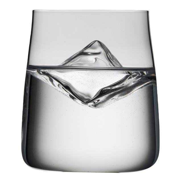 Lyngby Glas Krystal Zero Water Glasses, Set of 6 angle
