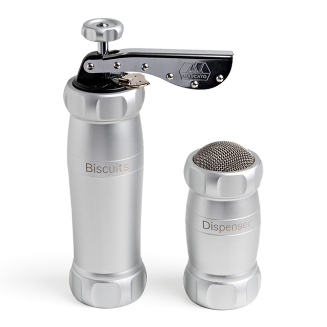 Marcato Promo Cookie Press, Set of 3 - Silver