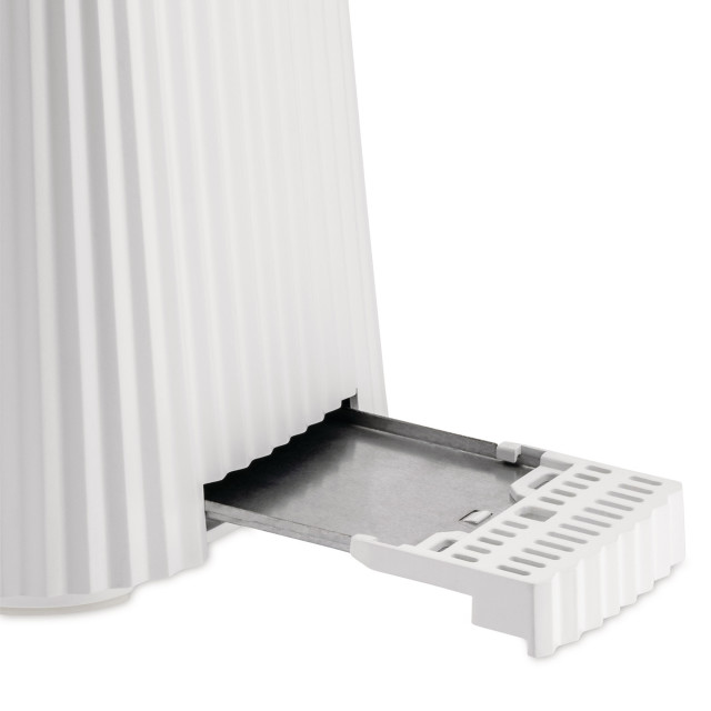 Alessi Plisse 2-Slice Toaster - White detail