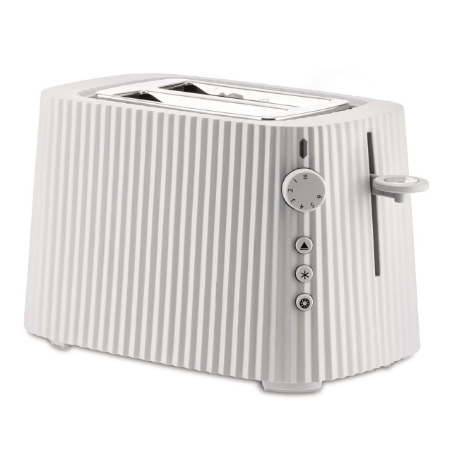 Alessi Plisse 2-Slice Toaster - White