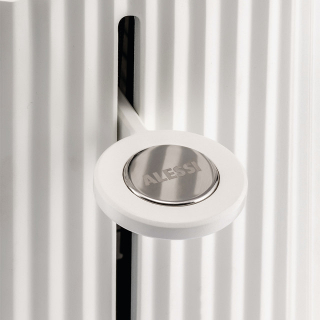 Alessi Plisse 2-Slice Toaster - White detail