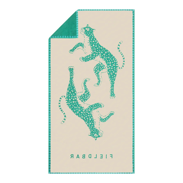 Fieldbar Seabed Beach & Bath Towel, 95cm x 170cm - Parisian Green angle