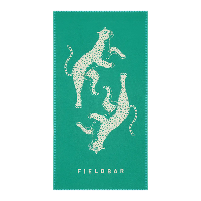 Fieldbar Seabed Beach & Bath Towel, 95cm x 170cm - Parisian Green