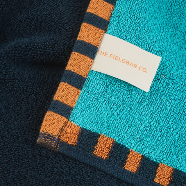 Fieldbar Seabed Beach & Bath Towel, 95cm x 170cm - Sea Boat Blue detail