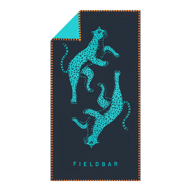 Fieldbar Seabed Beach & Bath Towel, 95cm x 170cm - Sea Boat Blue angle