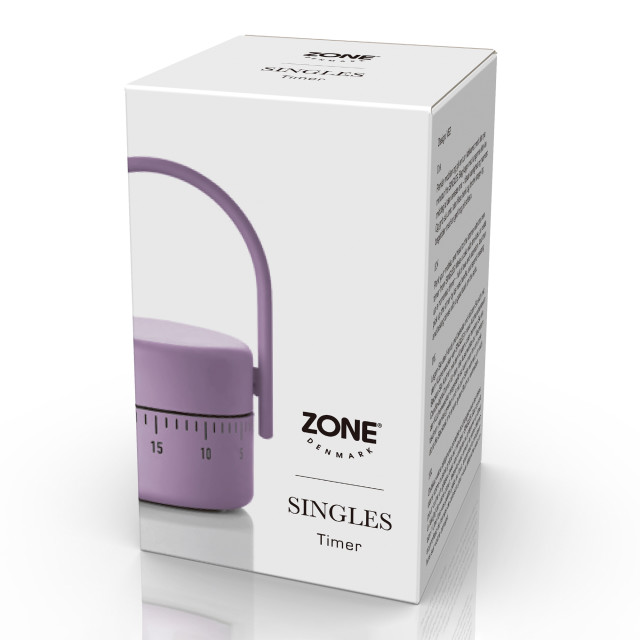 Zone Denmark Singles Kitchen Timer - Lupine packaging