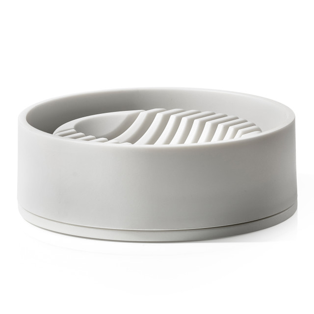 Zone Denmark Singles Egg Slicer - Warm Grey angle