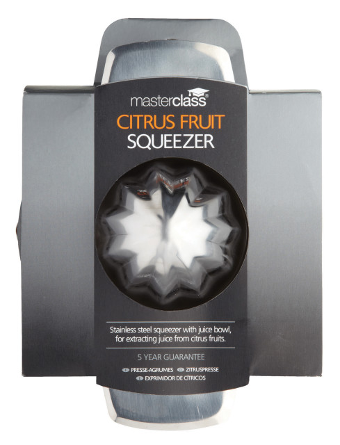 MasterClass Stainless Steel Citrus Juicer