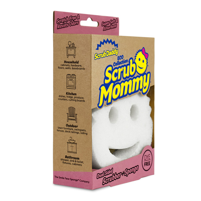 Scrub Daddy Eco Collection Scrub Mommy Dye-Free Sponge angle