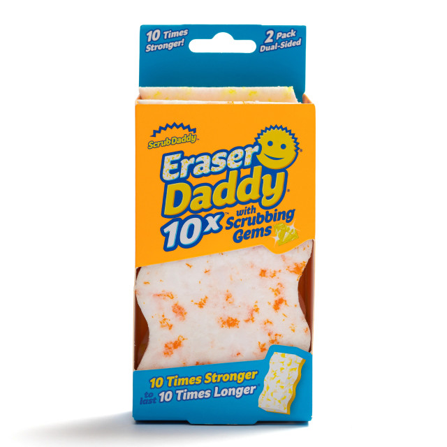 Scrub Daddy Eraser Daddy Sponges, Pack of 2