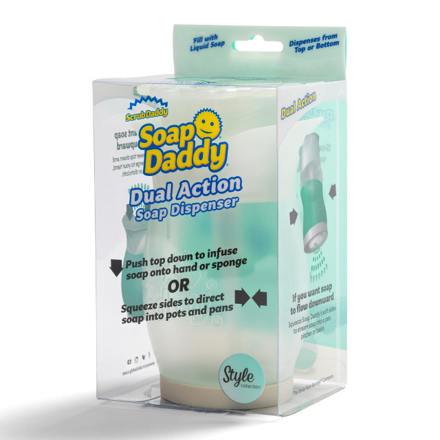 Scrub Daddy Soap Daddy Dual Action Soap Dispenser packaging