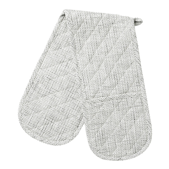 Salisbury & Co Devon Double Oven Mitt - White