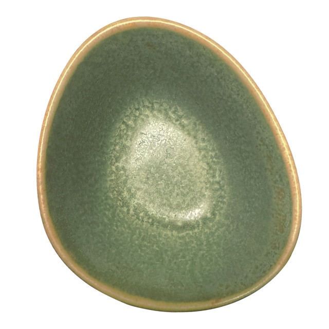 Nova Craft Earth Oblong Dip Bowl, 7cm - Sage angle