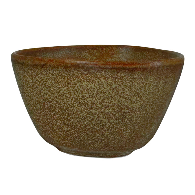 Nova Craft Earth Oblong Dip Bowl, 7cm - Mocha
