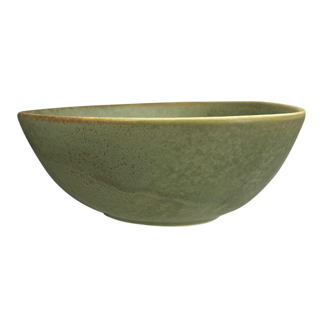 Nova Craft Earth Oblong Bowl, 15.5cm - Sage