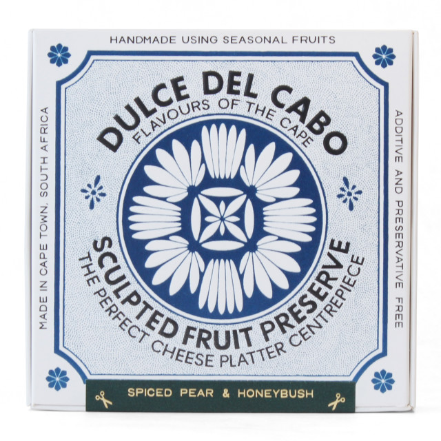 Dulce Del Cabo Pear and Honey Bush Sculpted Fruit Preserve - 230g angle
