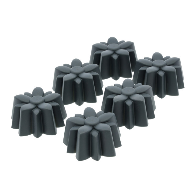 Blomsterbergs Flower Muffin Moulds, Set of 6