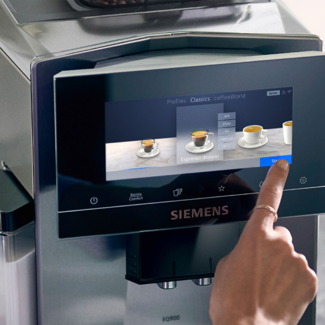 Siemens EQ900 Built-in Automatic Coffee Machine detail