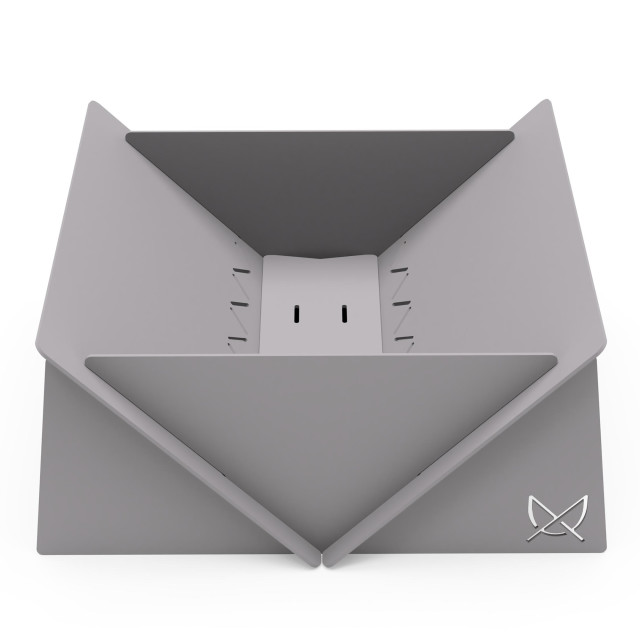 Pretzel Fire Pit XL - Silver angle