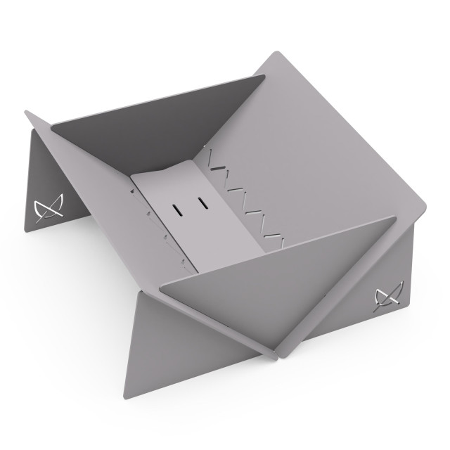 Pretzel Fire Pit XL - Silver