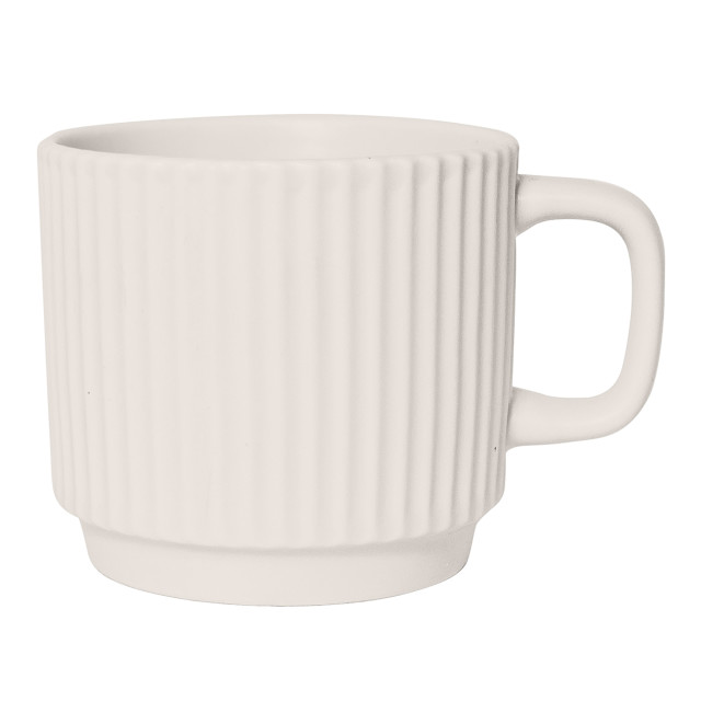 Nicolson Russell Pastel Crete Mug, 240ml - Ivory