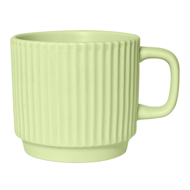 Nicolson Russell Pastel Crete Mug, 240ml - Mint Pastel