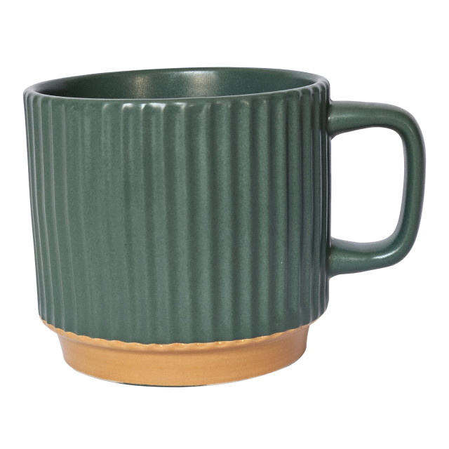 Nicolson Russell Mykonos Mug, 240ml - Forest Green