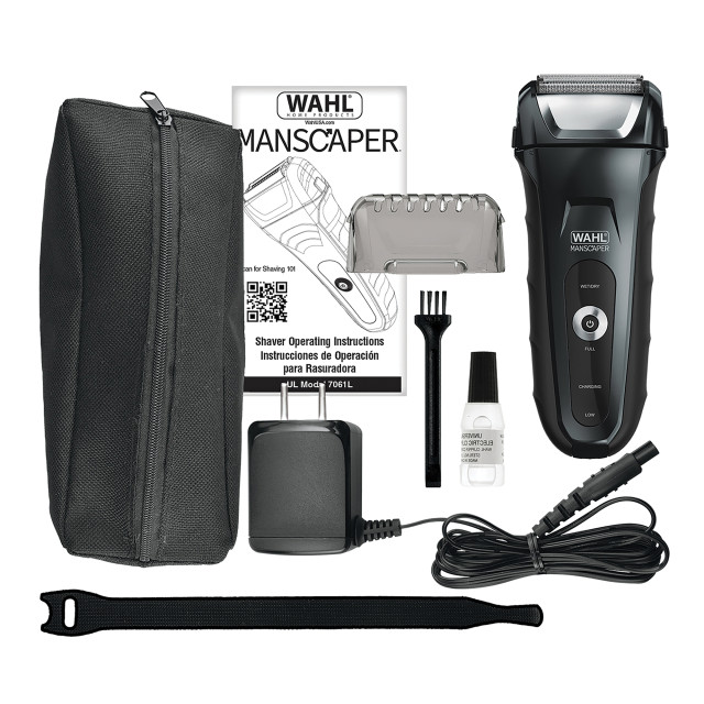 Wahl Manscaper Pro Wet & Dry Rechargeable Shaver detail
