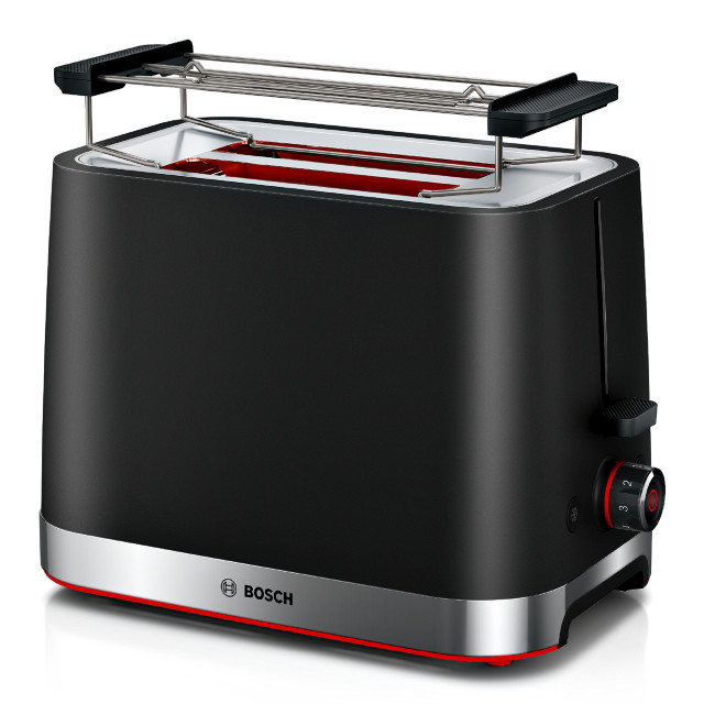 Bosch MyMoment 2-Slice Compact Toaster, 950W - Black