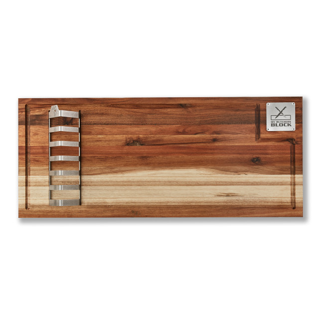 My Butchers Block Braai and Slice Master Block angle