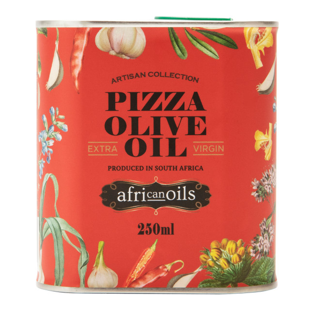 African Oils Extra Virgin Pizza Olive Oil, 250ml